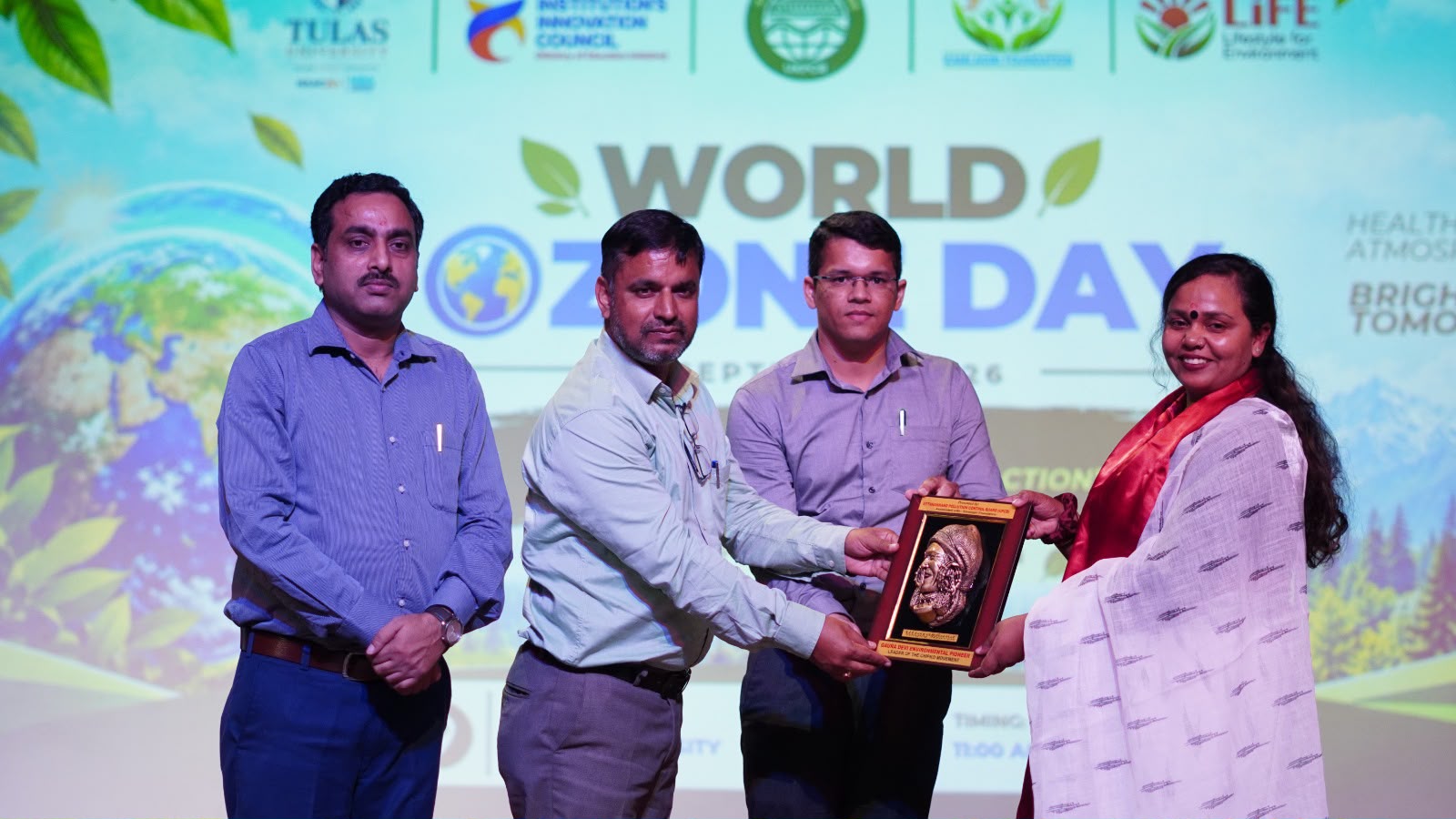 Delighted to be invited to Tula’s University, Dehradun, to be part of the World Ozone Day 2026 celebrations under the theme “Protect the Ozone Layer, Protect Life on Earth.”